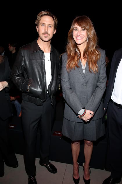 Ryan Gosling y Julia Roberts, entre las figuras de Hollywood que más llamaron la atención en el desfile de Gucci