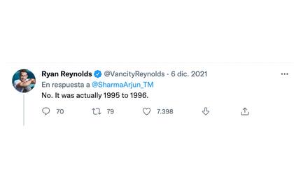 Ryan Reynolds confirmó uno de los datos de su LinkedIn