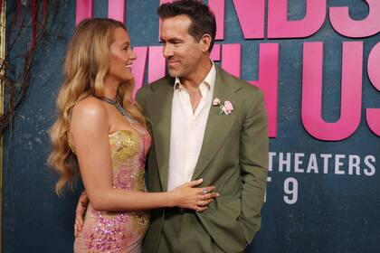 Ryan Reynolds y Blake Lively en la premier de Cerrar el círculo en agosto pasado