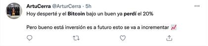 s reaccionan a la caída del bitcoin, una de las principales criptomonedas
