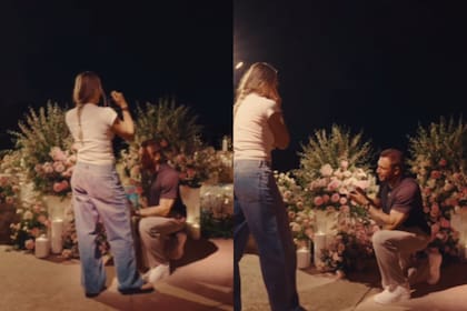 Sabalenka mostró la romántica propuesta de matrimonio que organizó su pareja Georgios Frangulis (Foto: Instagram @arynasabalenka)