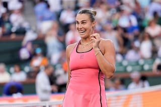 Sabalenka vence a Noskova y se coloca en la final de Indian Wells por tercera vez en 4 años