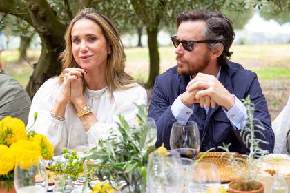 Sabine Mulliez y Pedro Aguirre Saravia.