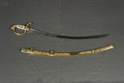 Sable que perteneció al héroe de la Independencia