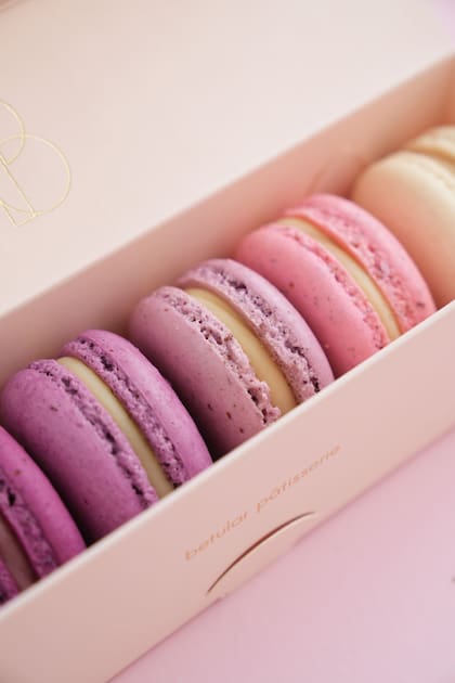 Sabores especiales y macarons en degradé para el 14 de febrero