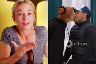 Sabrina Carballo reaccionó al ver el beso de Chanchi Estévez y Melody Luz
