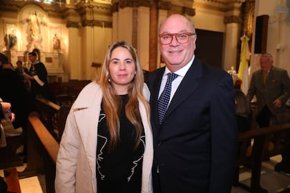 Sabrina Cuculiansky, de Exigí Buen Café, junto a Martín Cabrales