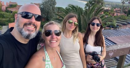 Sabrina, Diego, Sofía y Valentina.