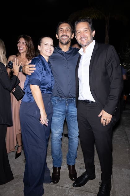 Sabrina Garciarena, José Chatruc, y Germán Paoloski