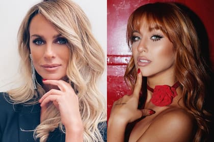 Sabrina Rojas habló luego de que Flor Vigna dijera que Luciano Castro está "loco" y necesita ayuda (Foto: Instagram @rojassasi / @florivigna)