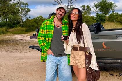Sabrina Sato y Nicolas Prattes eligieron Cheetah Plains para el inicio de su viaje de luna de miel