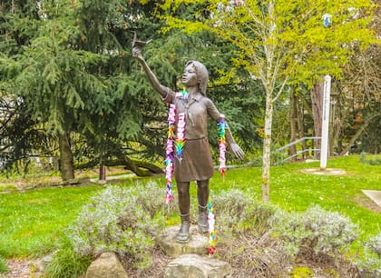 Sadako Sasaki también tiene su estatua en Seattle, Estados Unidos