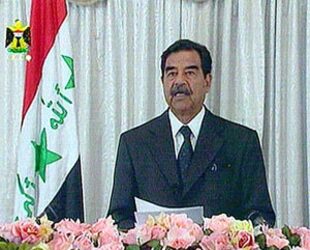 Saddam Hussein era el líder de Irak 