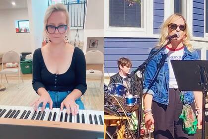 Saddie Higgins además de tocar el piano sabe cantar (Sadie Higgins)