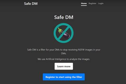 Safe DM es un plugin externo que permite bloquear el envío de fotos de hombres desnudos en el servicio de mensajería de Twitter, y sus creadores planean extenderlo a otras redes sociales