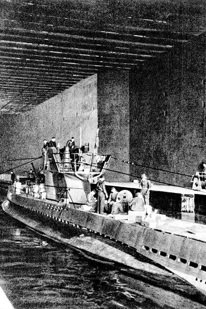 Saint-Nazaire ofrecía un buen refugio a los submarinos alemanes