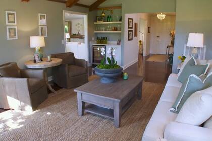 Sala de estar familiar. Imagen: Discovery