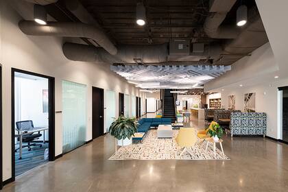 Sala de trabajo para quienes se muden a realizar tareas en remoto