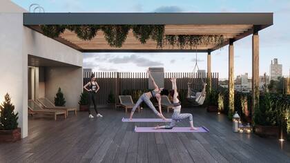 Sala de yoga de Distrito Colegiales