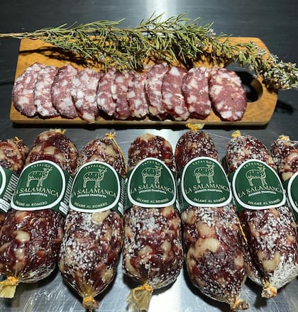 Salames de cordero de La Salamanca