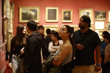 Salas colmadas en el Museo Nacional de Bellas Artes