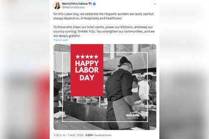 Salazar emitió un contundente mensaje sobre el aporte de los trabajadores migrantes