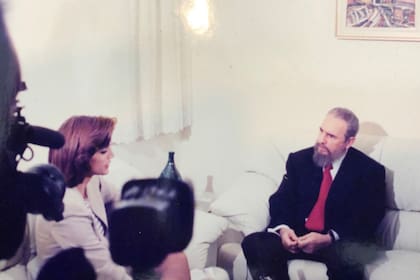 Salazar entrevistó a Fidel Castro en su trayectoria como periodista
