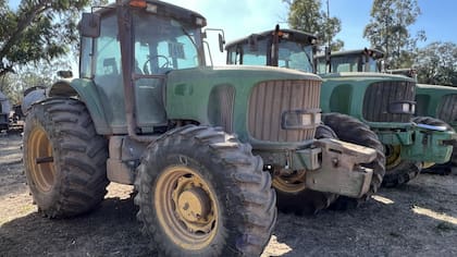 Saldrán a remate 34 tractores John Deere