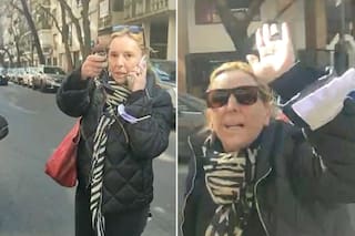 Lo que no se vio del escándalo entre la mujer que estacionó mal y el portero: “En tu vida vas a tener una camioneta así”