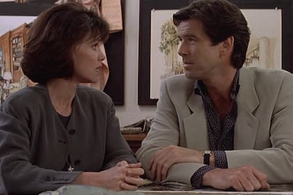 Sally Field y Pierce Brosnan en Papá por siempre