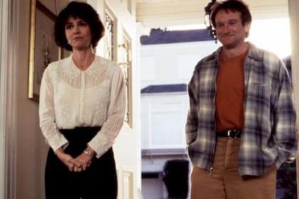 Sally Field y Robin Williams en Papá por siempre
