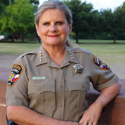 Sally Hernandez, sheriff de Travis, en Texas