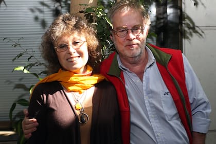 Salo Pasik junto a su esposa Silvia Vladimisky