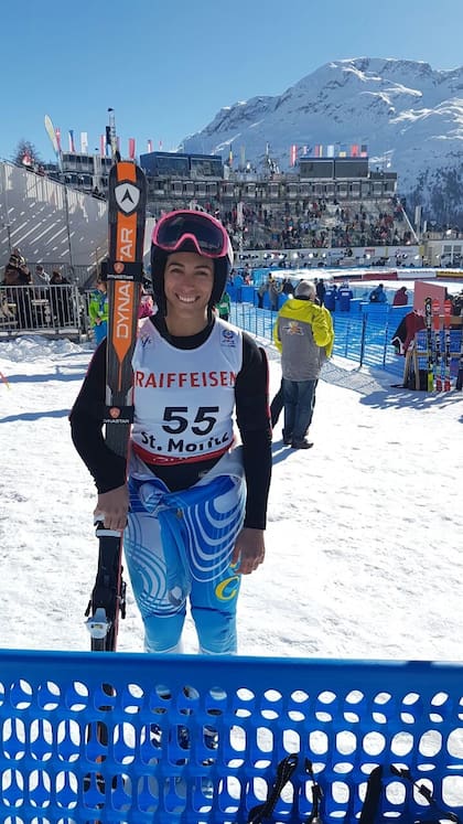 Salomé Báncora en Sochi 2014. Con los esquí puestos desde los 6 años: "Si quieren, pueden", repite