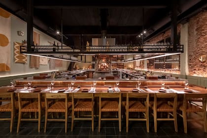 Salón de Fogón Asado, en Palermo