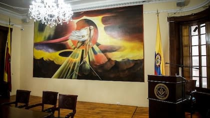 Salón Santander, en la mansión Kopp