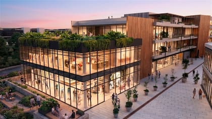 Salta 4 es un local comercial de más de 500 m², con planta baja, primer piso y terraza, ubicado en el campus corporativo WAD Center