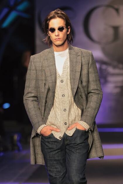 Salvador Camisani tiene 19 años y el mes pasado participó junto a uno de sus hermanos, Milo, en el BafWeek.