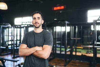 Salvador Giovagnoli, kinesiólogo.