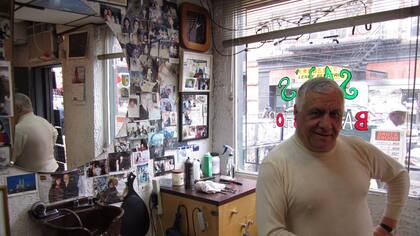 Salvatore Cangelosi, peluquero