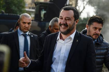 Salvini, ministro del Interior del gobierno populista italiano