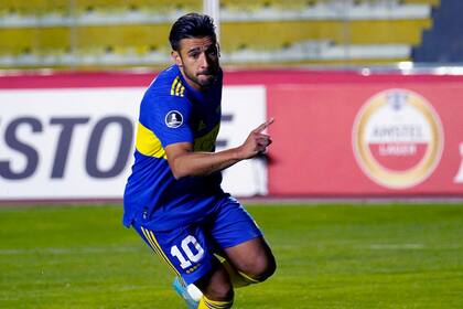 Salvio volvió a ser desequilibrante y decisivo para el triunfo xeneize en La Paz