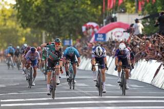 Con sus cucardas de Tour, Giro y Vuelta, el primer ganador muestra el nivel de la Vuelta a San Juan