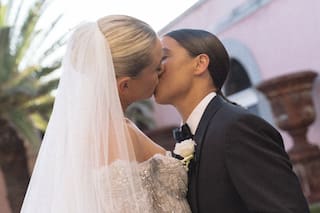 Lujo, emoción y fiesta: así fue la impresionante boda de dos figuras del fútbol mundial