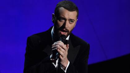 Sam Smith, en el escenario del Dolby Theatre