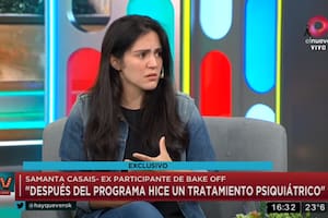 Samanta Casais contó que sufrió depresión debido al acoso que sufrió por Bake off