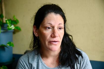 Samantha , madre de Tomás Tello Ferreira, joven asesinado en Santa Teresita.