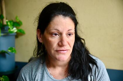 Samantha , madre de Tomás Tello, joven asesinado en Santa Teresita.