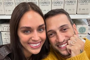 Samantha Trottier y Hernán Regiardo causaron furor con su yerba mate (Foto: Instagram @samtrottierr)