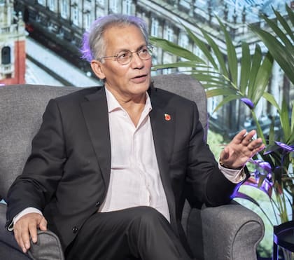 Samir Shah, presidente de la BBC. Fuente: X